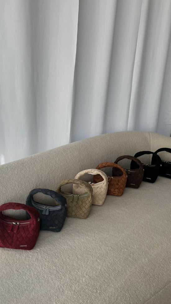 Borsa a mano WEAVE - CAMEL