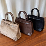 MINA Handbag - CHOCOLATE