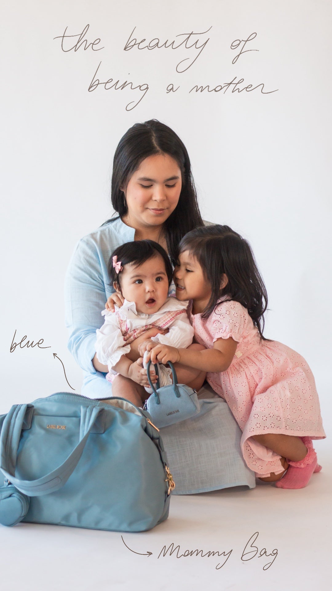 Borsa organizer MOMMY BAG - BLUE
