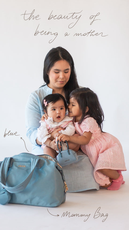 Borsa organizer MOMMY BAG - BLUE