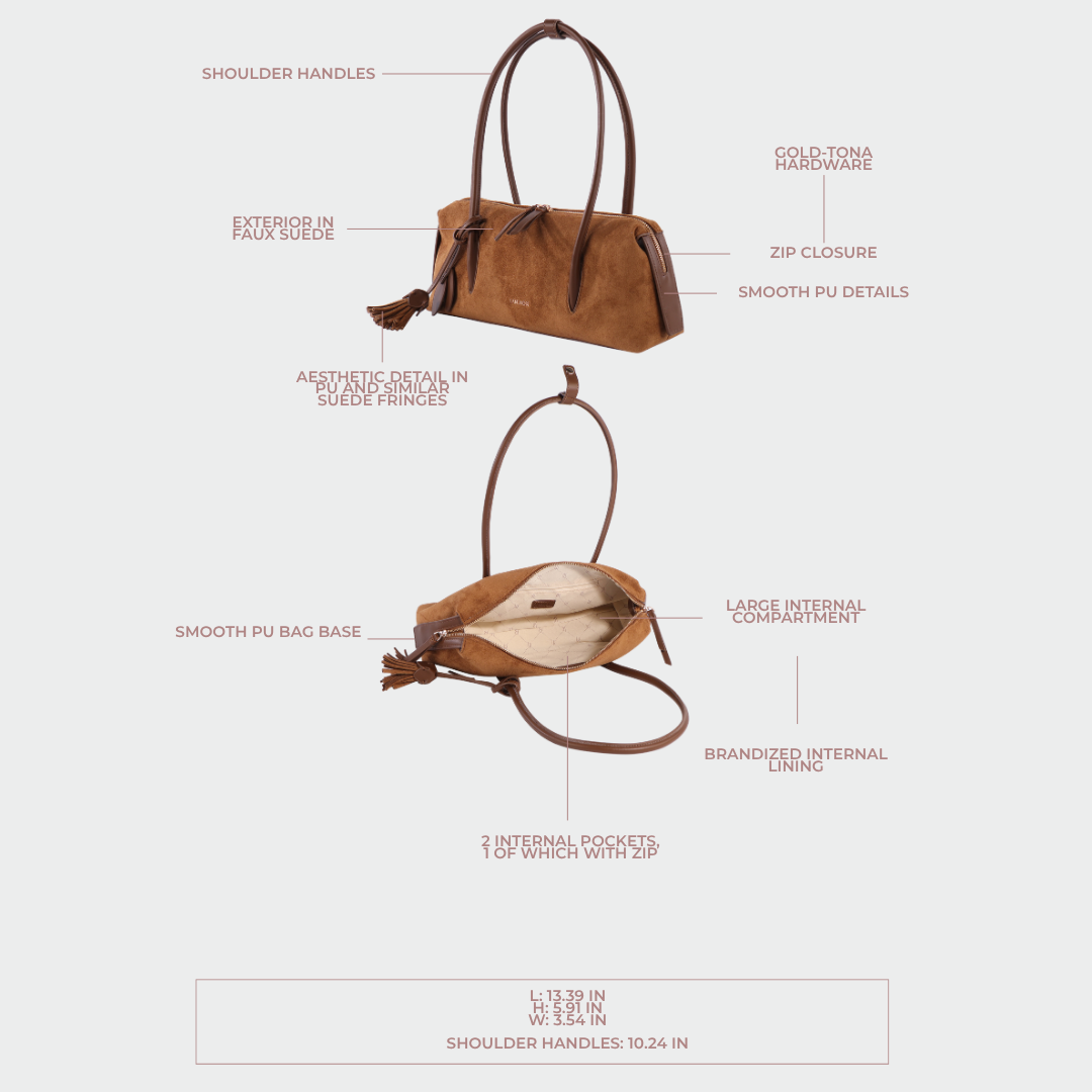 Borsa a spalla LIVIA - CANNELLA