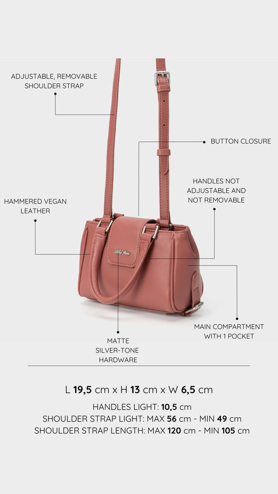 Borsa a mano CASSIDY - MAUVE