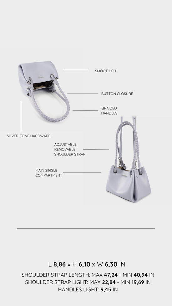Bolso de hombro CHERYL - LAVANDA