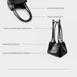 Bolso de hombro CHERYL - NEGRO