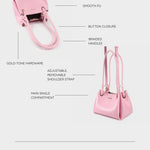 Bolso de hombro CHERYL - ROSA
