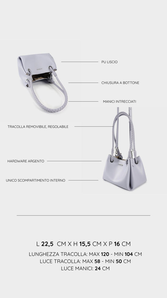 Bolso de hombro CHERYL - LAVANDA