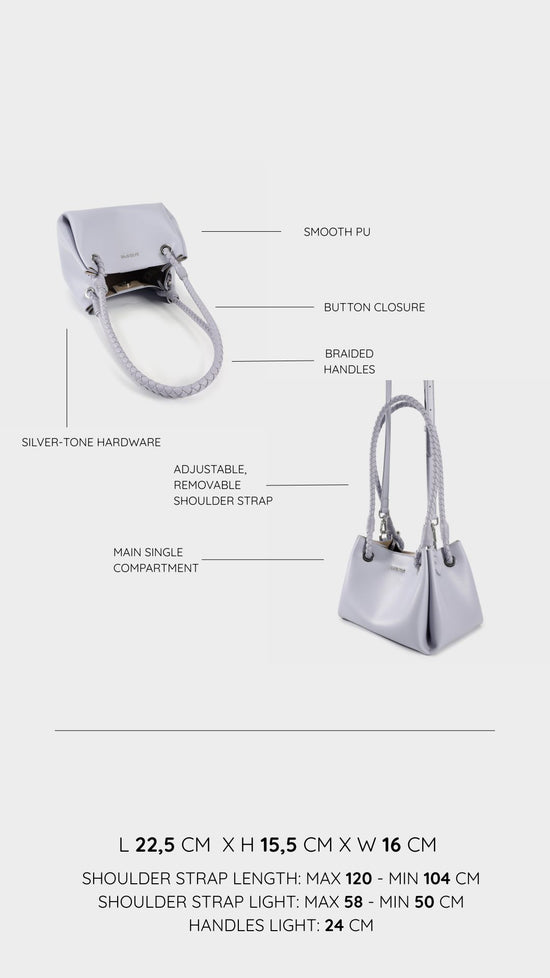 Bolso de hombro CHERYL - LAVANDA