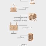 LENÚ Handbag - CREAM