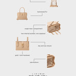 LENÚ Handbag - CREAM