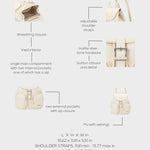 Mochila SUMMER BACKPACK - CREAM