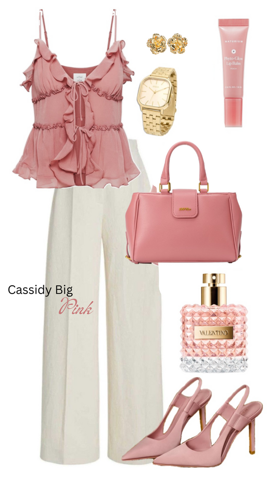 Borsa a mano CASSIDY BIG - PINK
