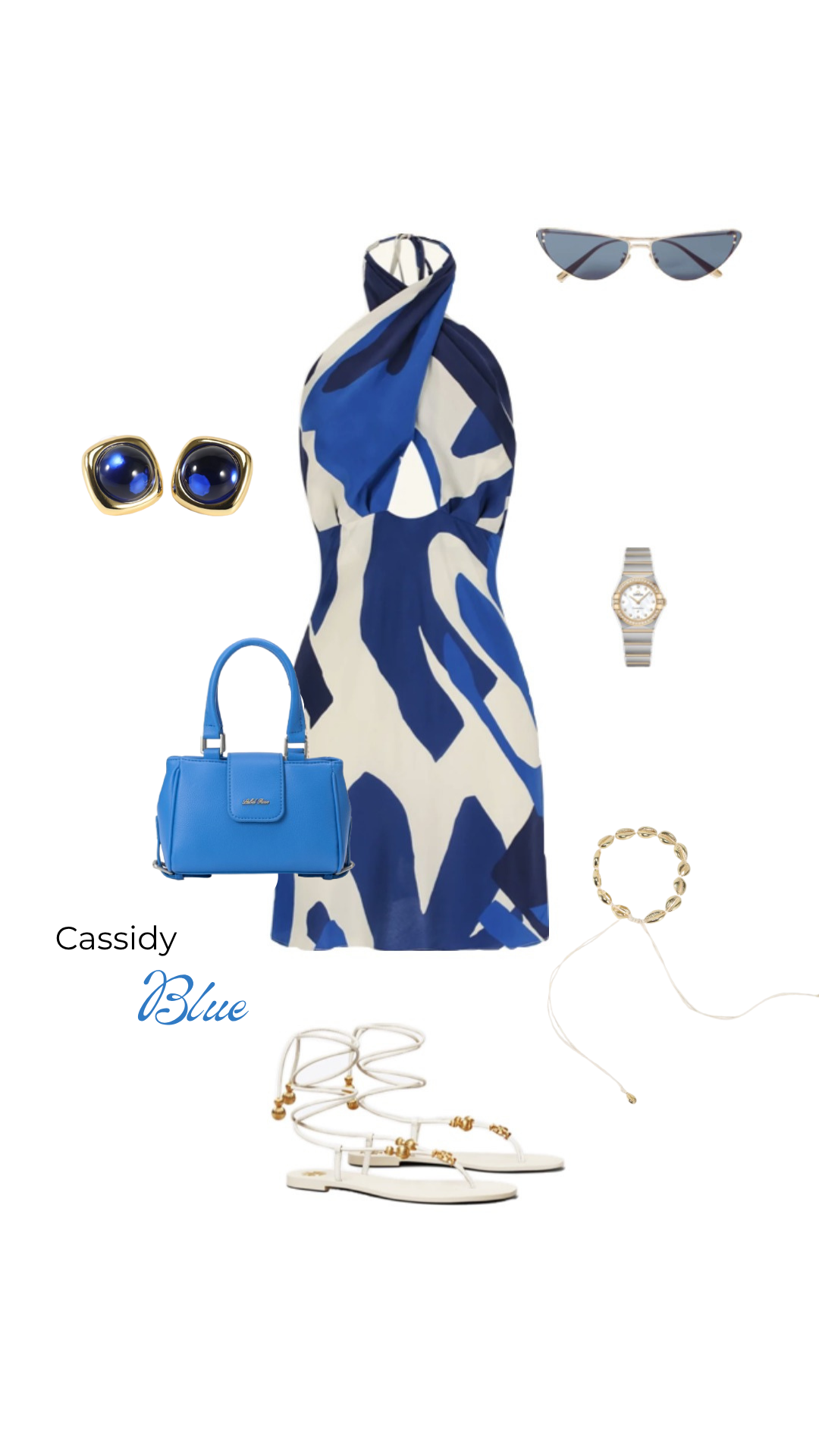 Borsa a mano CASSIDY - BLUE