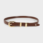 Belt LABEL ROSE - CHOCOLATE