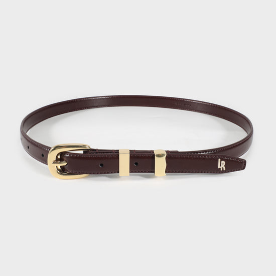 Belt LABEL ROSE - MAHOGANY WINE