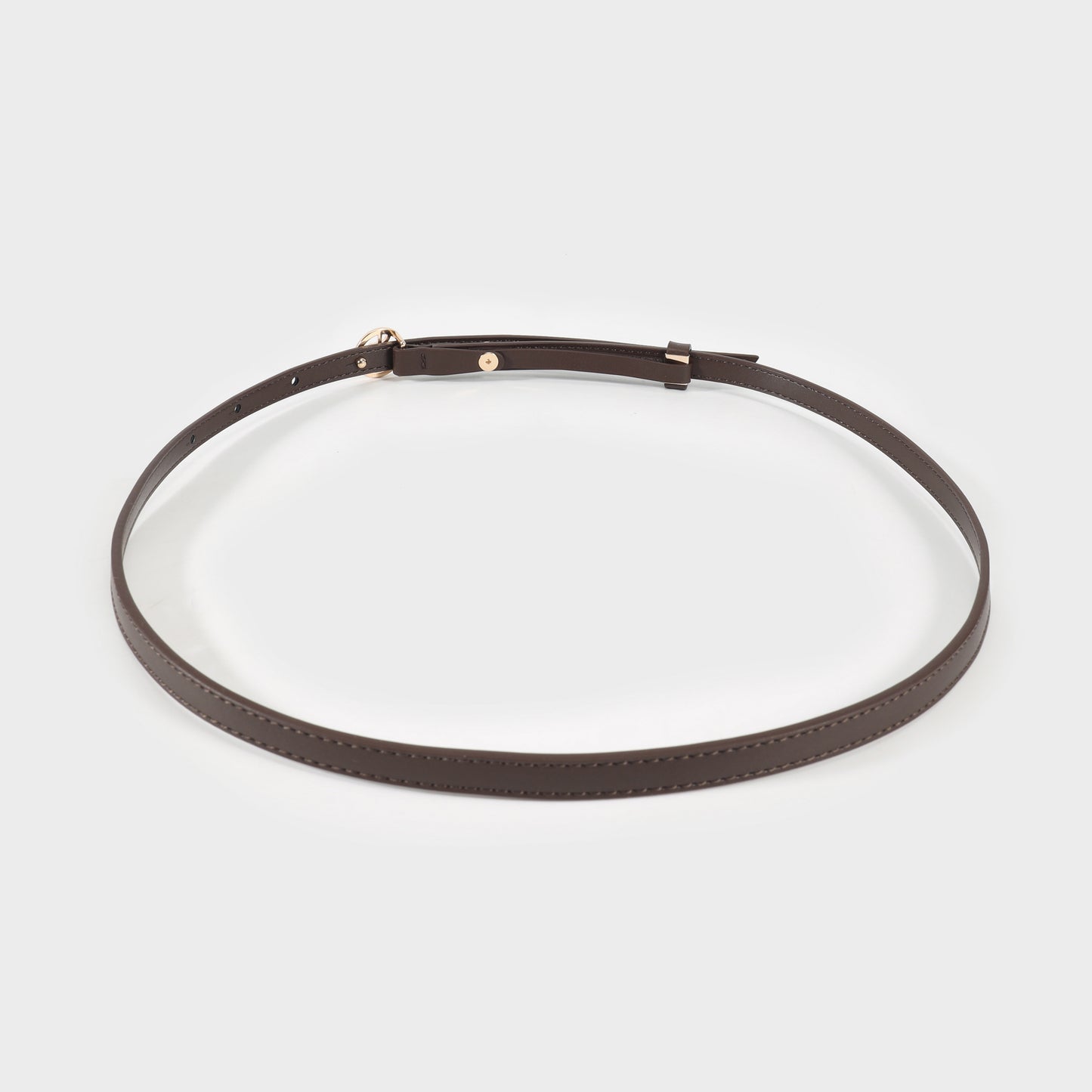 Label Rose Belt SMALL - BROWN