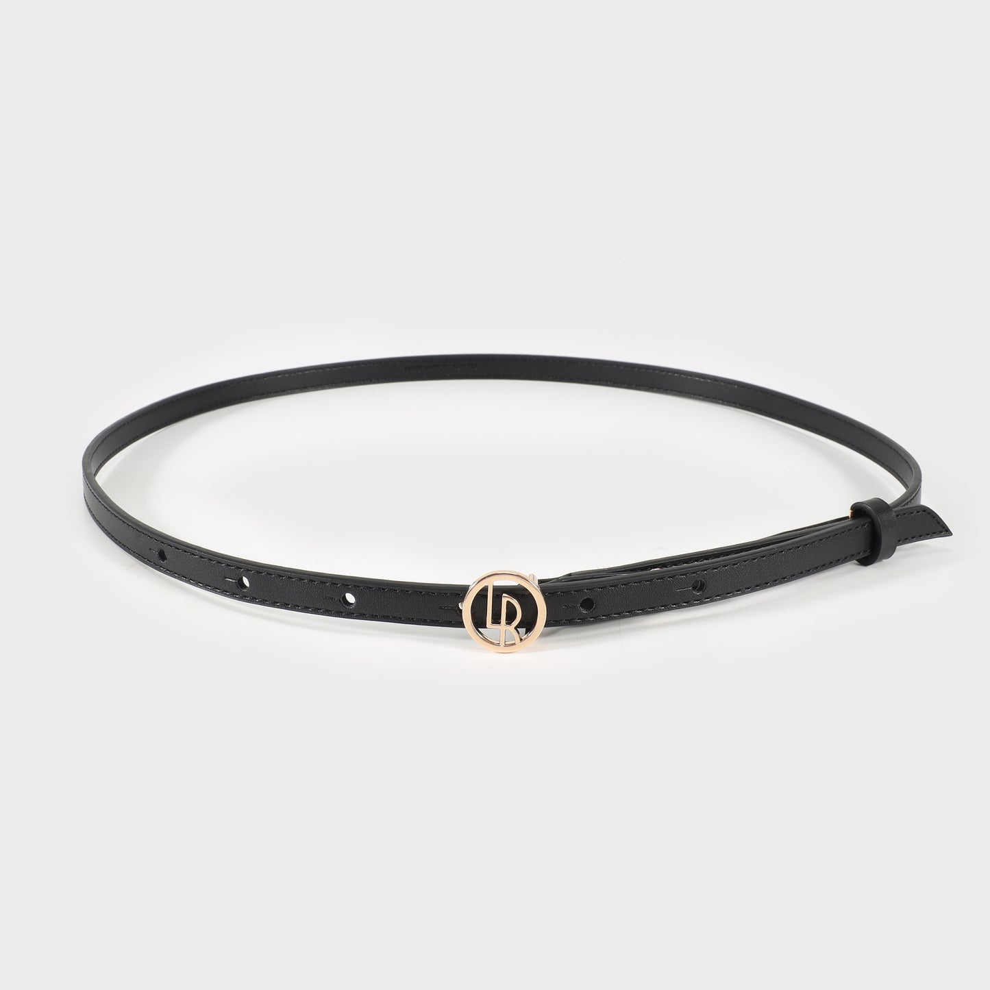 Label Rose Belt SMALL - BLACK