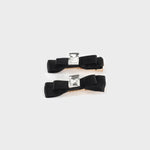 Black rhinestone clip