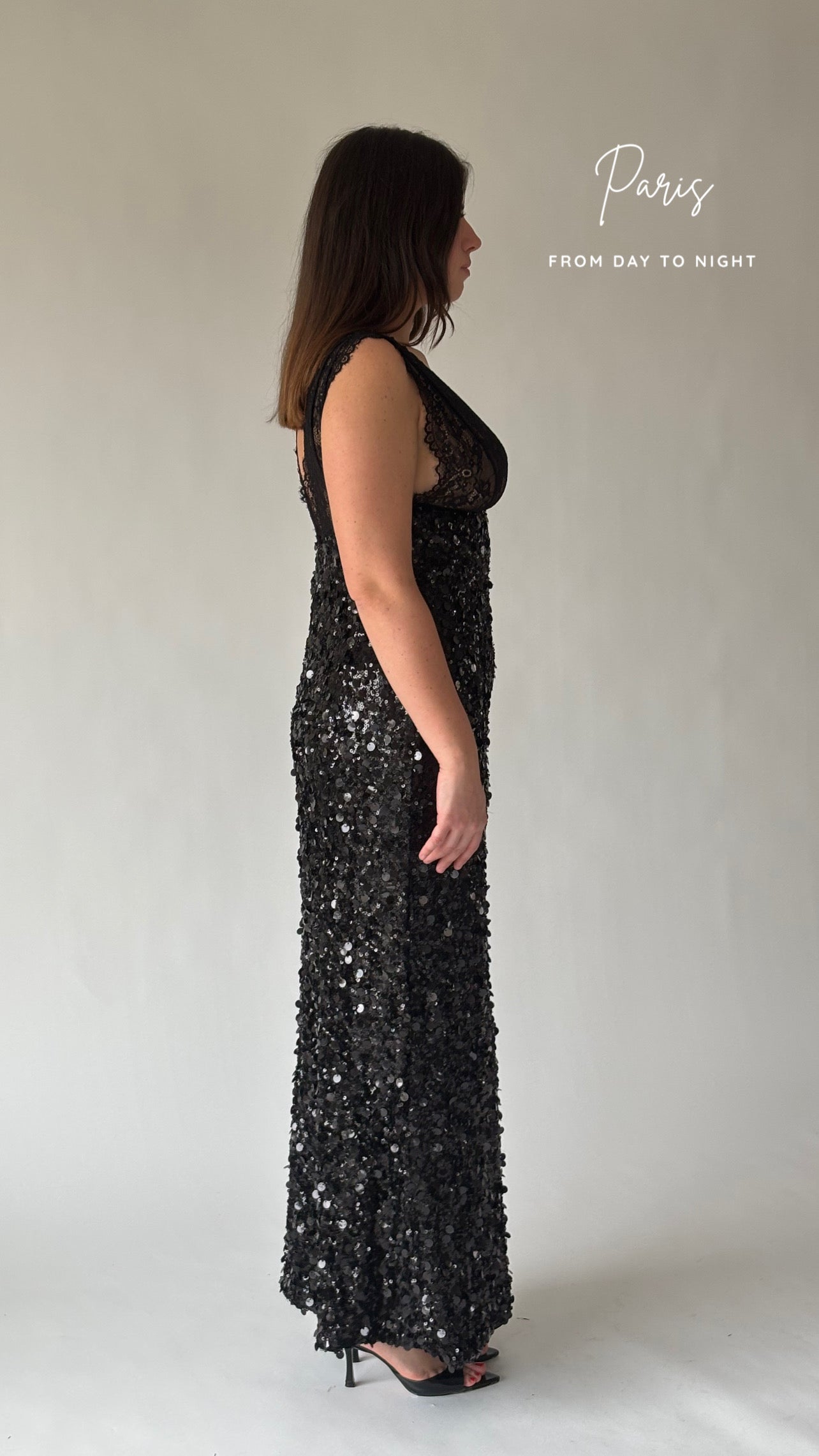 Vestito PARIS - BLACK