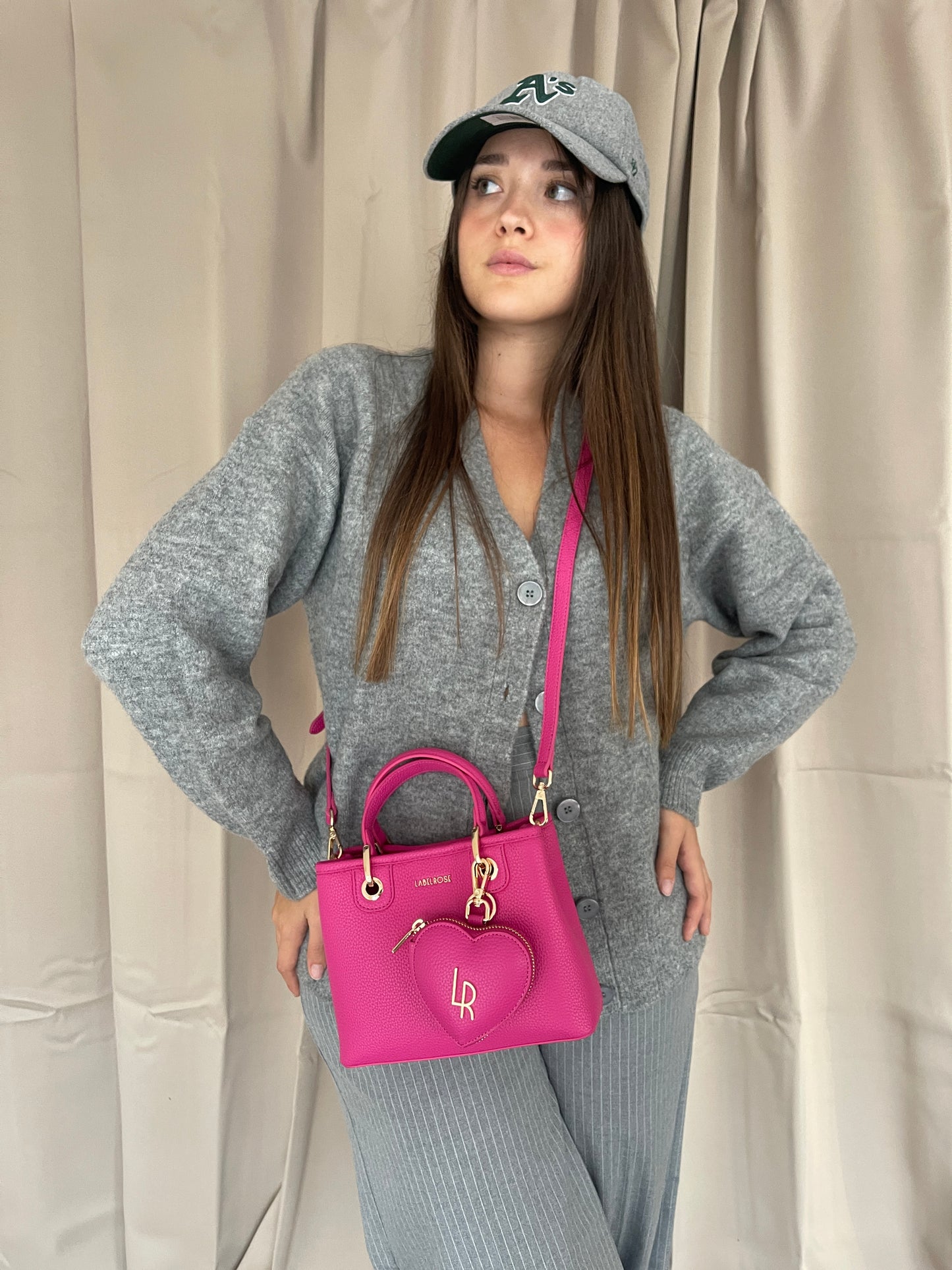 Borsa a mano MARGOT SMALL - FUXIA