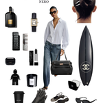 QUINN Shoulder Bag - BLACK