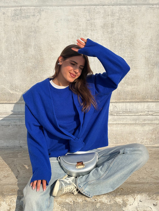 Borsa a spalla HELEN - SILVER