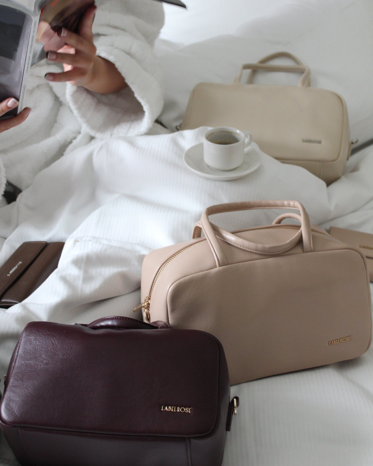 Borsa bauletto BLAKE - IRISH COFFEE