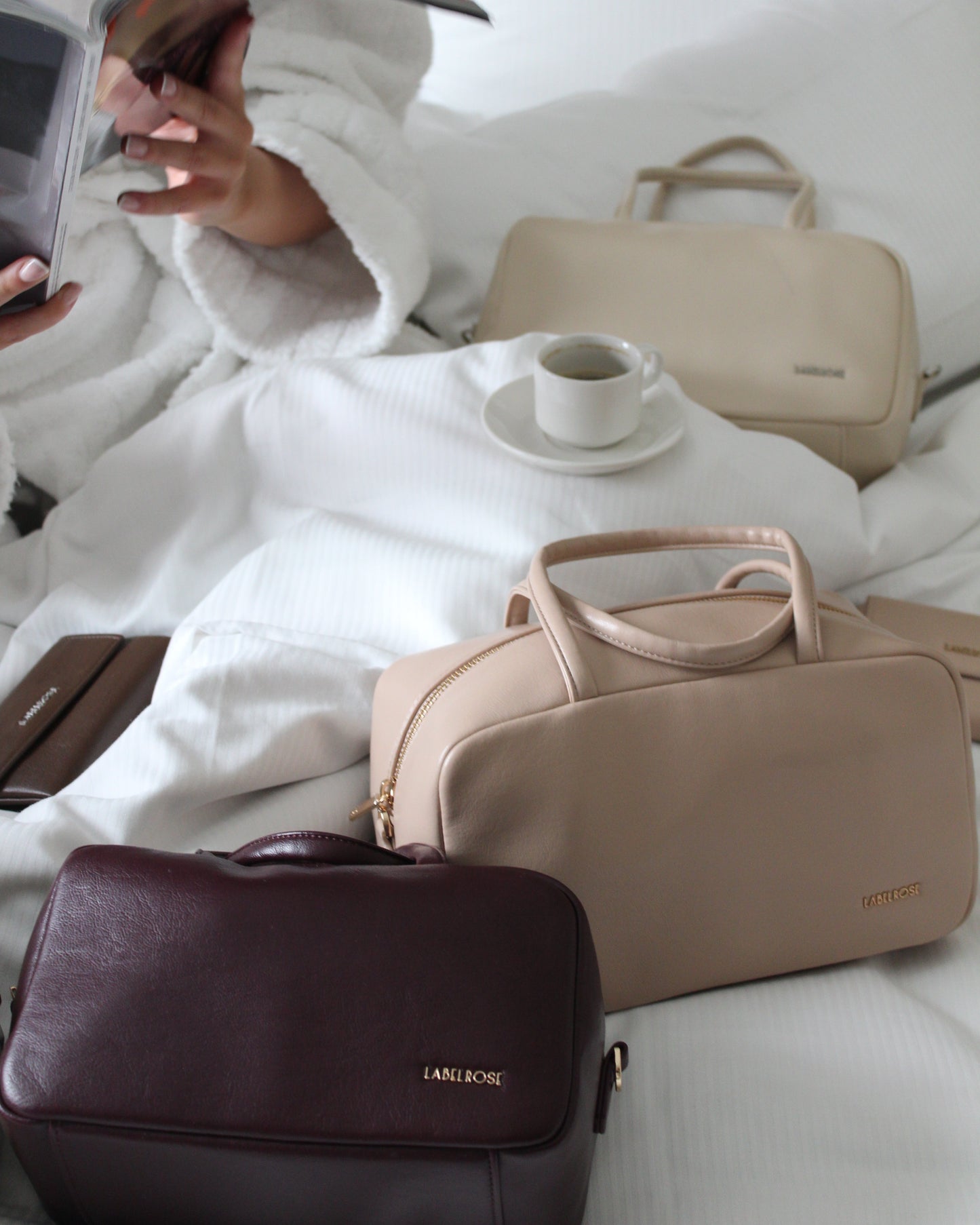 Borsa bauletto BLAKE - IRISH COFFEE