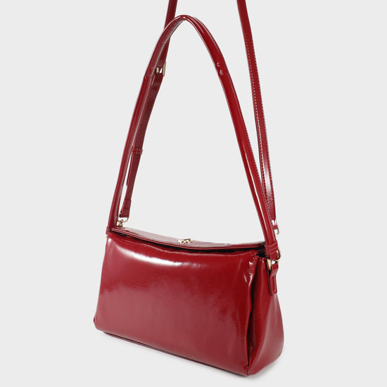 Borsa a spalla FEBE - BOLD RED