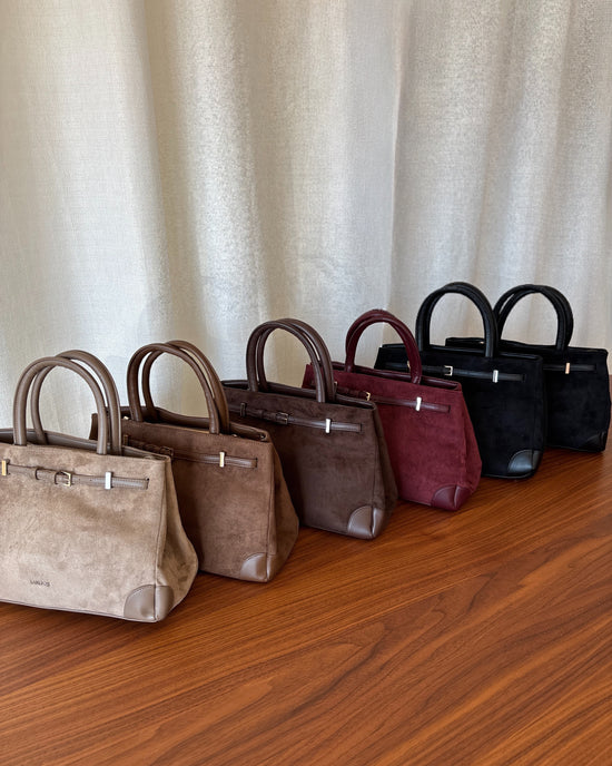 Borsa a mano MINA - BLACK GOLD