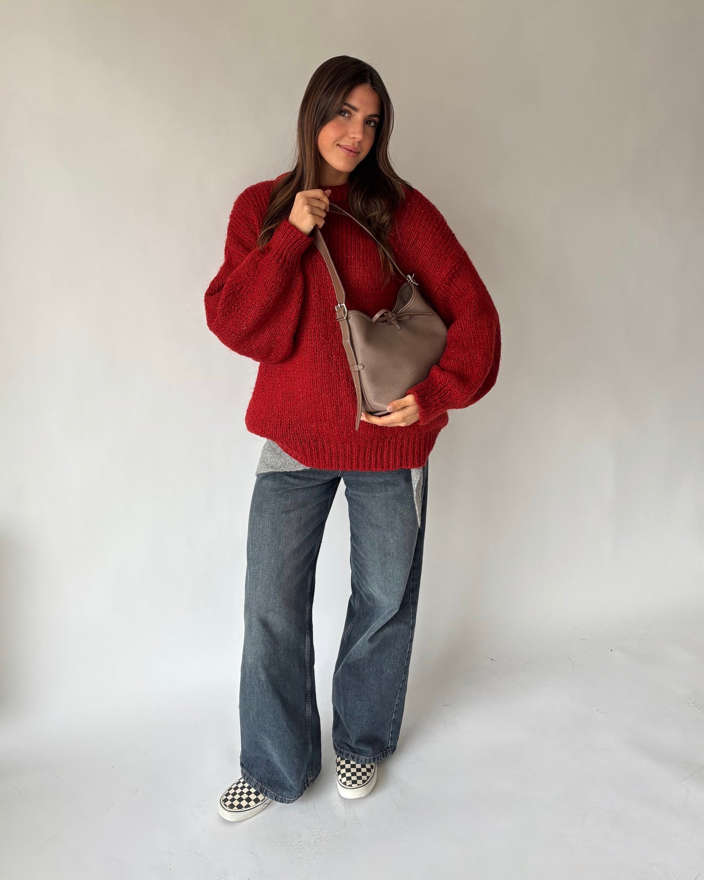 Borsa a spalla BROOKE - MUD