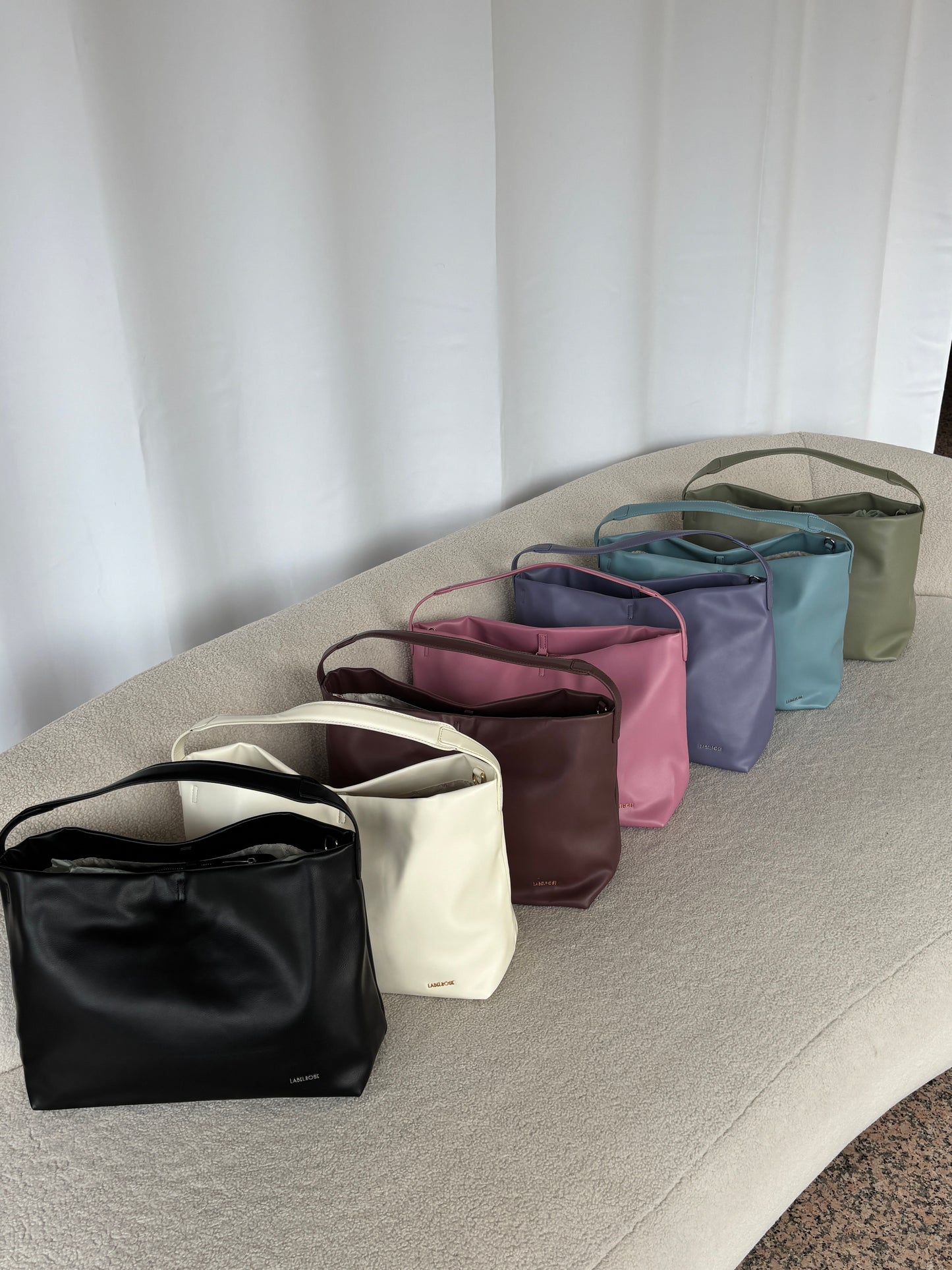 Shopper bag RUBY - BLACK SILVER