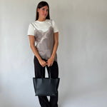 MELISSA BIG BLACK GOLD shoulder bag