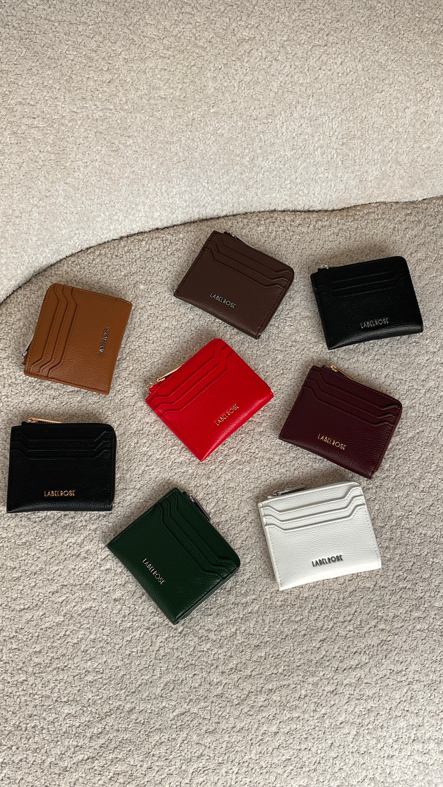 Portafoglio PARIS WALLET - RUBY RED