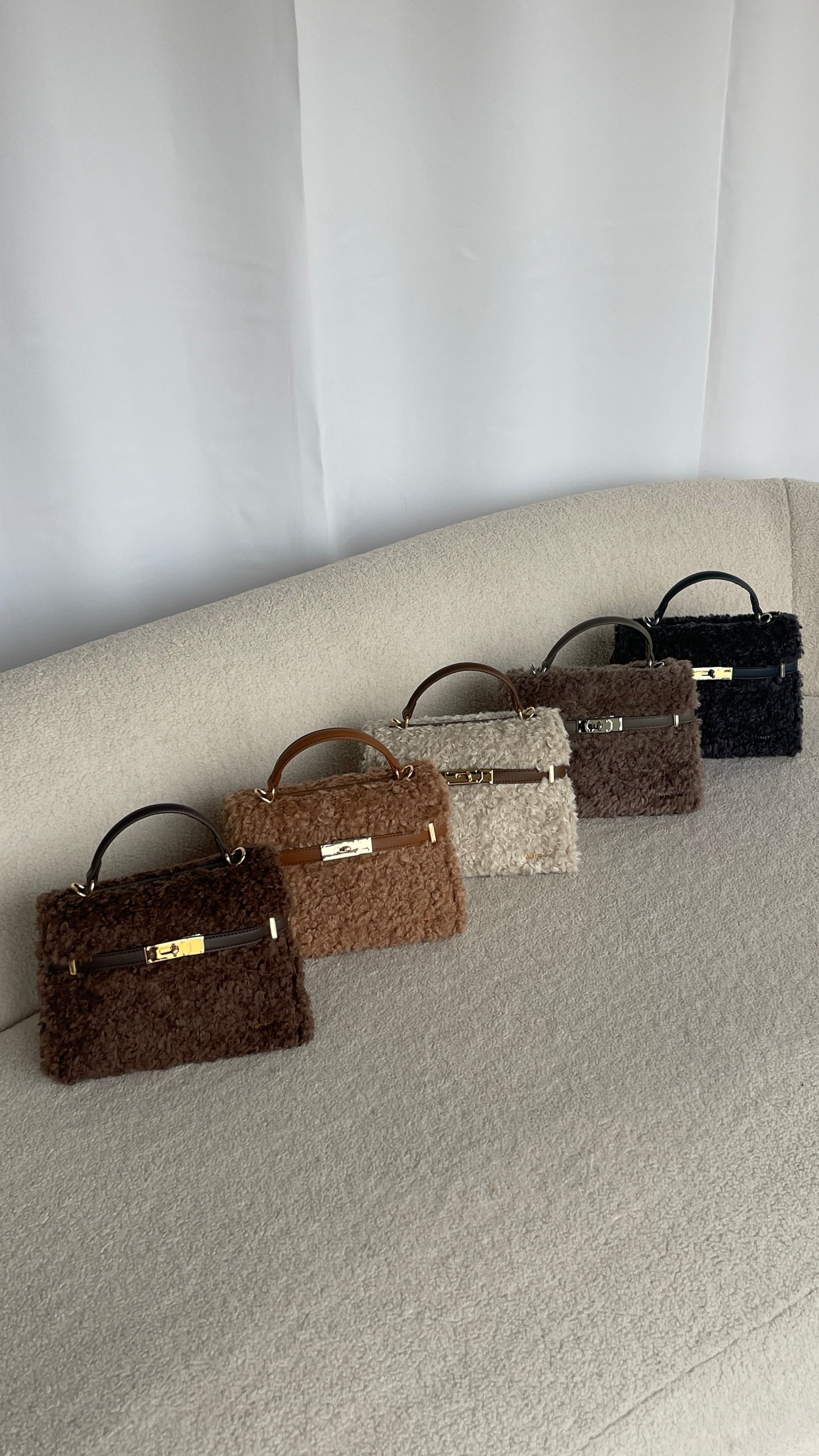 Borsa a mano GRACE TEDDY- CARAMEL