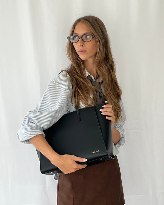 Borsa a spalla MELISSA BIG - BLACK GOLD