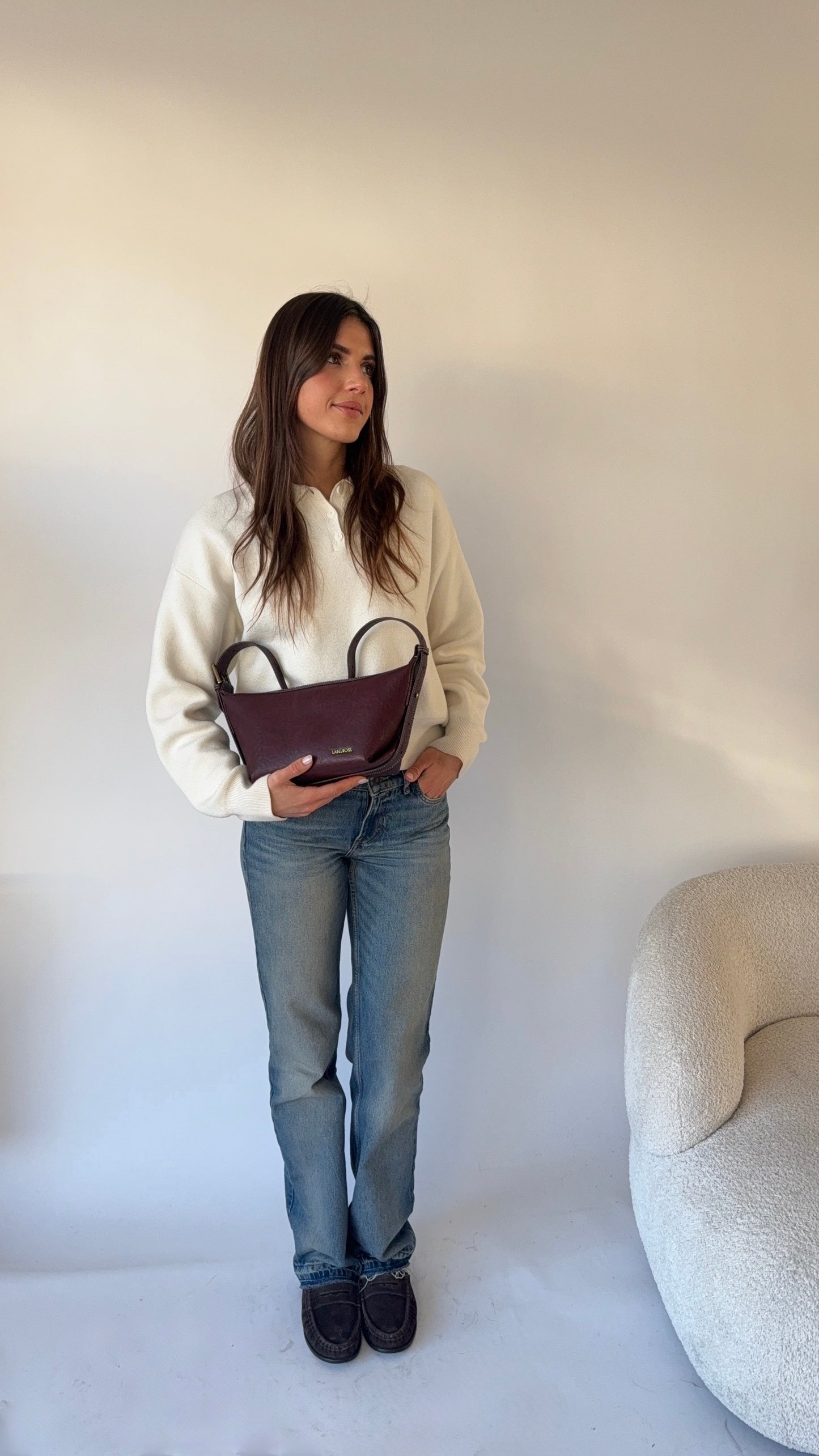 Borsa a spalla DANI- WINE - SENZA IMBALLAGGIO ORIGINALE