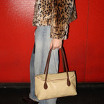 MELROSE Shoulder Bag - NUT CREAM