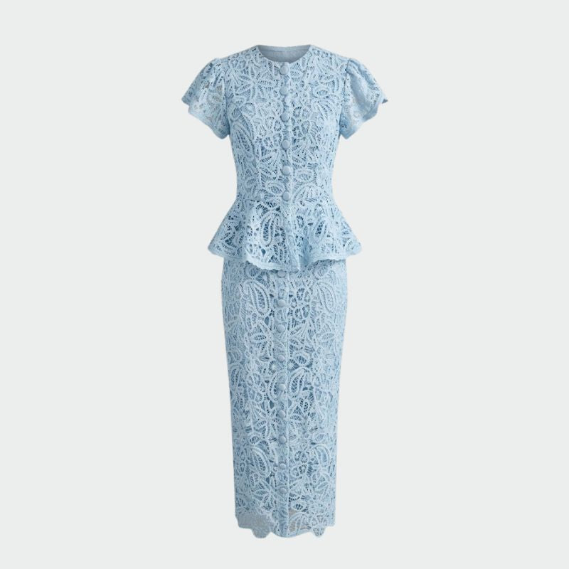 COORDINATO ELIZABETH - BABY BLUE
