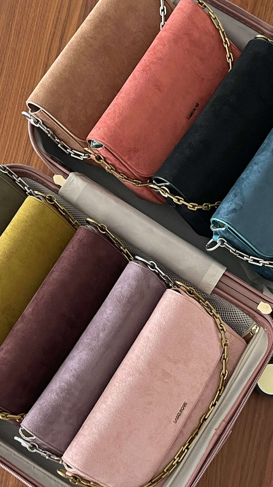 Borsa a spalla MELANY- MARRONE