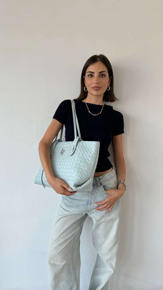 MATY Shoulder Bag - POWDER BLUE