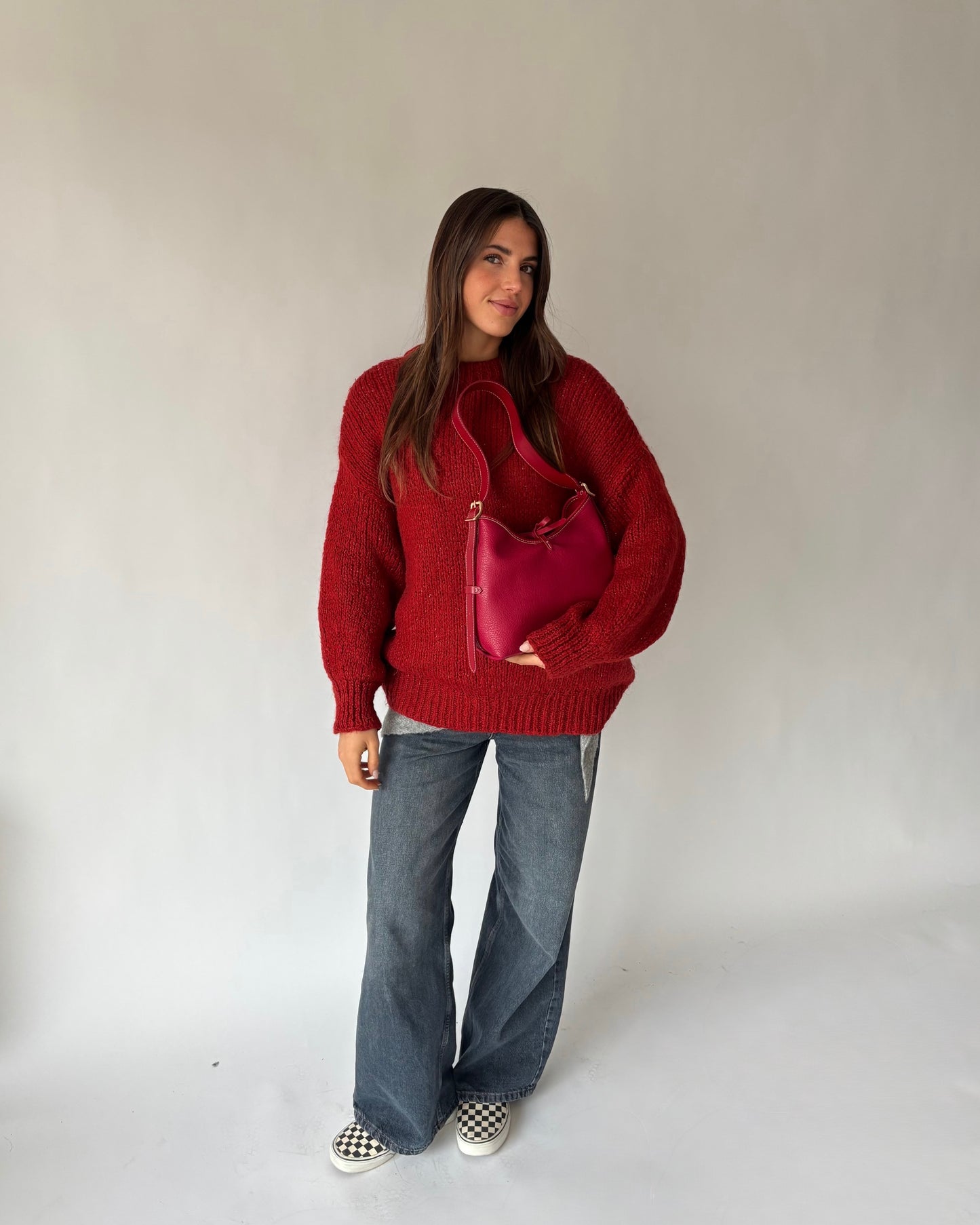 Borsa a spalla BROOKE - CHERRY