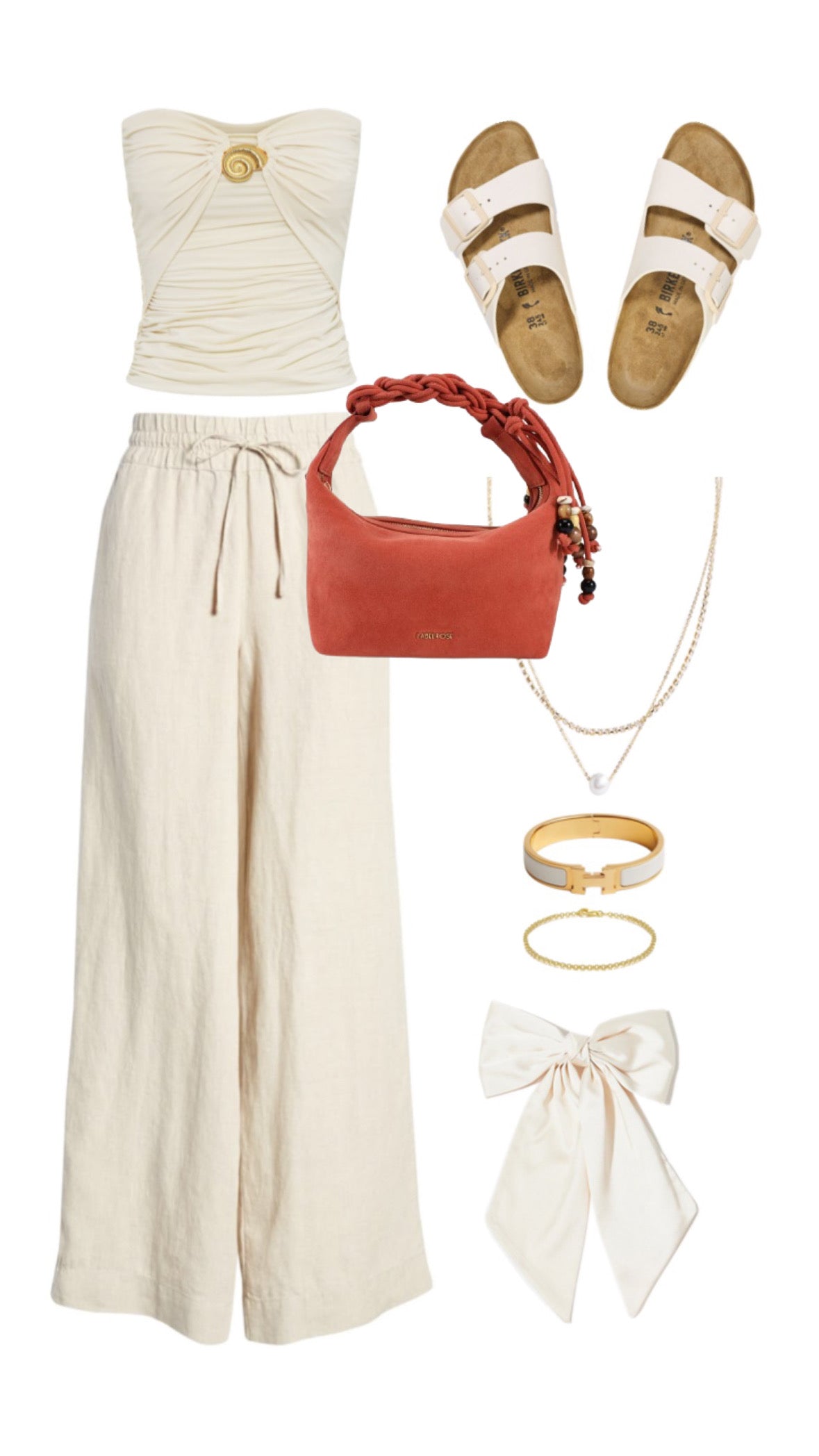 AVELINE handbag - PEACH