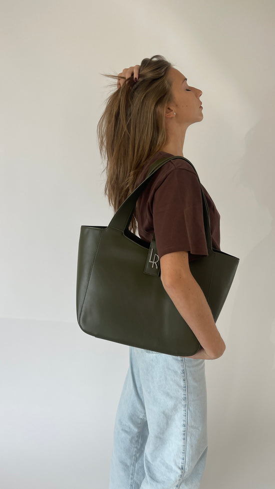 Borsa a spalla NEW MELISSA  -  VERDE