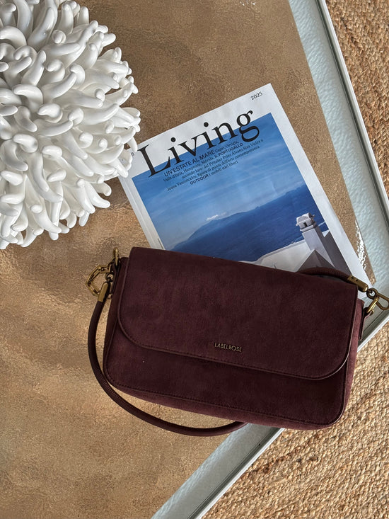Borsa a spalla MELANY- MARRONE