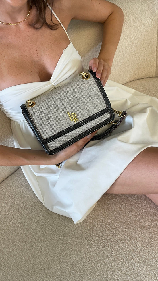 ELOISE CANVAS - BLACK