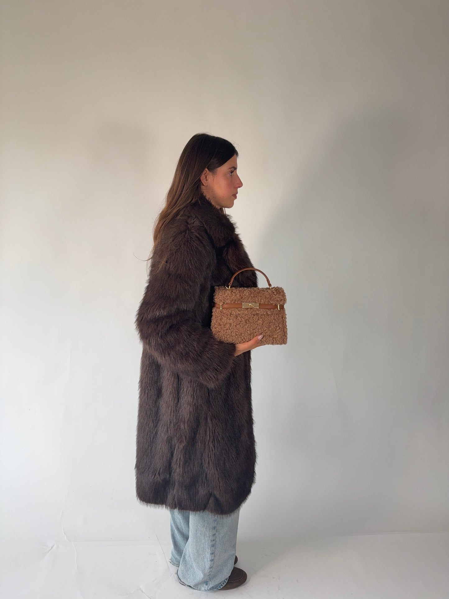 Borsa a mano GRACE TEDDY- CARAMEL