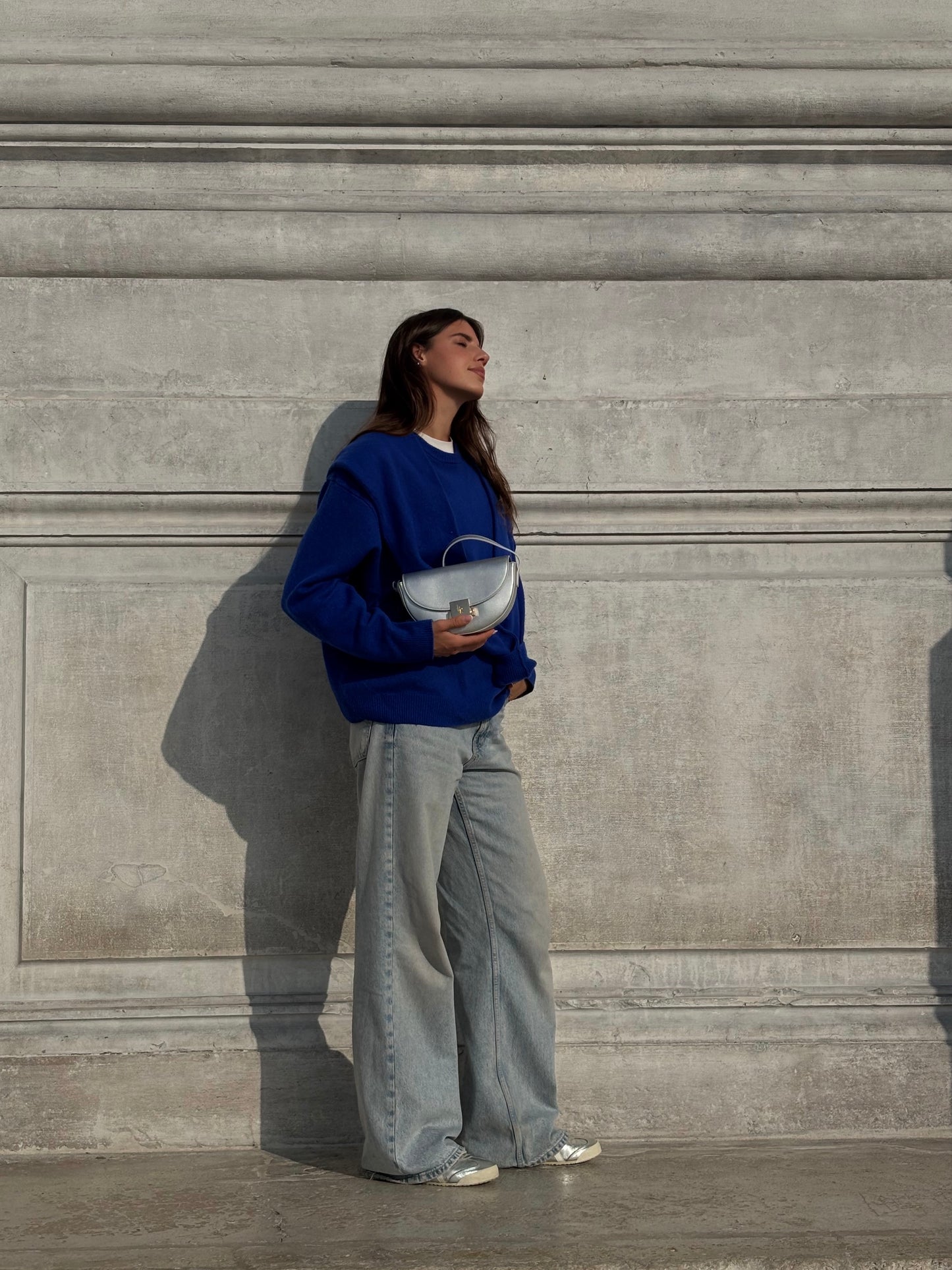 Borsa a spalla HELEN - SILVER