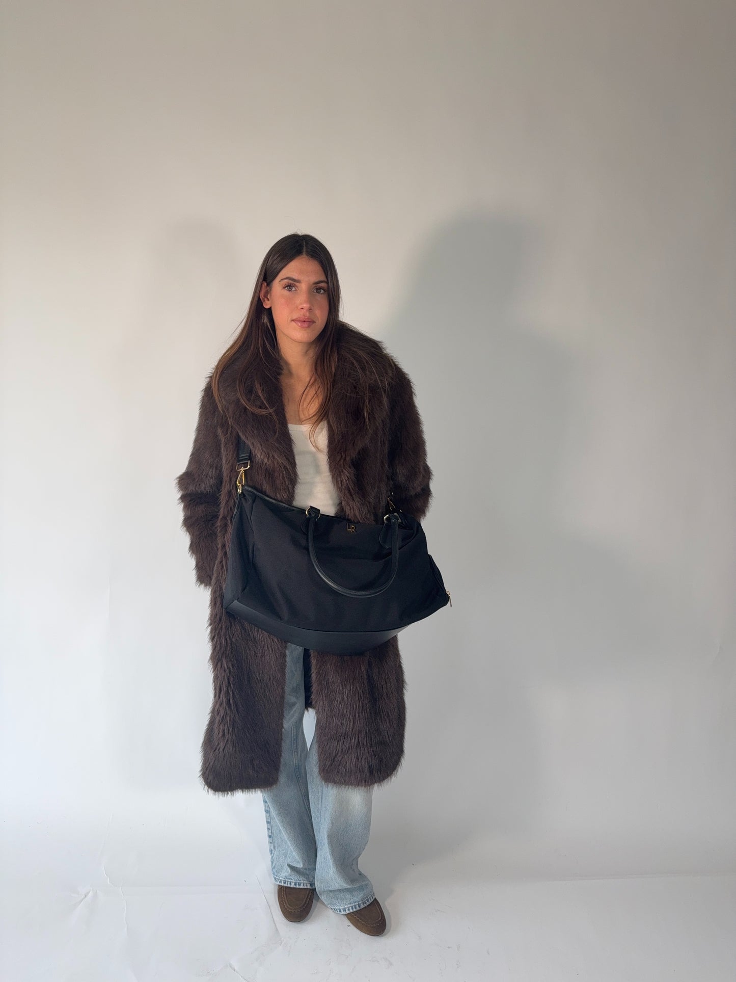 Borsone a spalla VOYAGER - BLACK