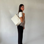 MELISSA BIG Shoulder Bag - MILK