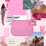 Mini bag in vernice LIBERTY - ROSA